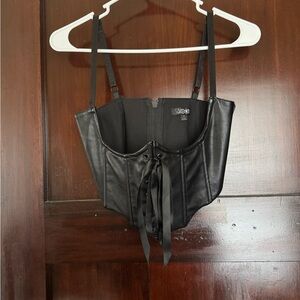 Dolls Kill Black Corset Belt